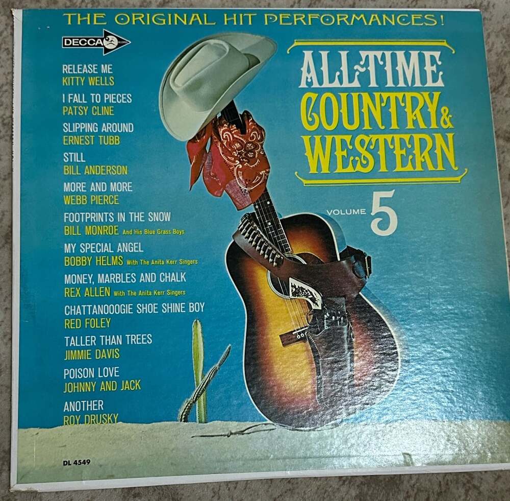 Various Artists - The Original Hit Performances! All-Time Country & Western Volu